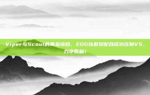 Viper与Scout的黄金搭档，EDG以默契配合成功压制V5，力夺胜利！