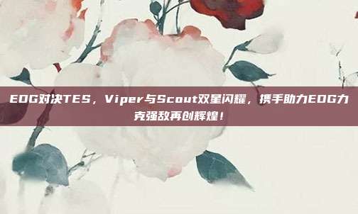 EDG对决TES，Viper与Scout双星闪耀，携手助力EDG力克强敌再创辉煌！