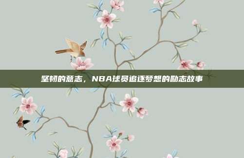 坚韧的意志，NBA球员追逐梦想的励志故事